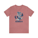 Mammoth, California T-Shirt - Skeleton Skier Unisex Mammoth Shirt-9