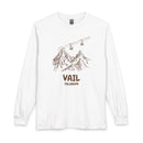 Vail, Colorado Long Sleeve T-Shirt - Ski Mountain Gondola-1