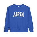 Aspen, Colorado Toddler Sweatshirt - Aspen Toddler Crewneck Sweatshirt-2