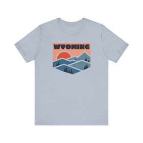 Wyoming T Shirt - Retro Graphic Wyoming Tee