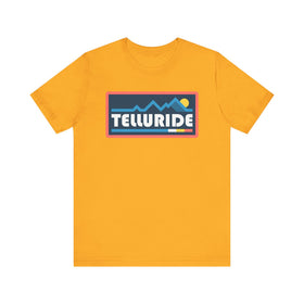 Buy gold Telluride, Colorado T Shirt - Retro Graphic Tee
