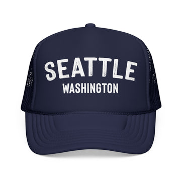 Seattle, Washington Trucker Hat - Seattle Cap