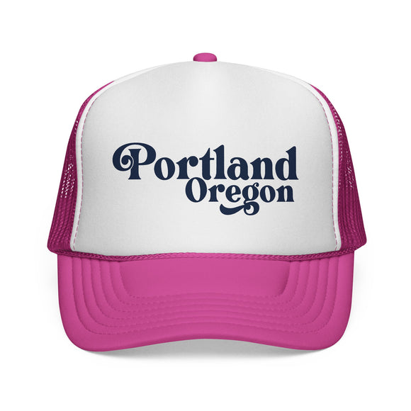 Portland, Oregon Retro Trucker Hat