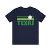 Golf Texas T-Shirt - Retro Golf Unisex Texas Shirt