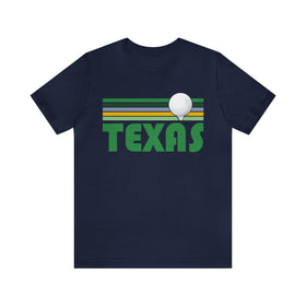 Golf Texas T-Shirt - Retro Golf Unisex Texas Shirt