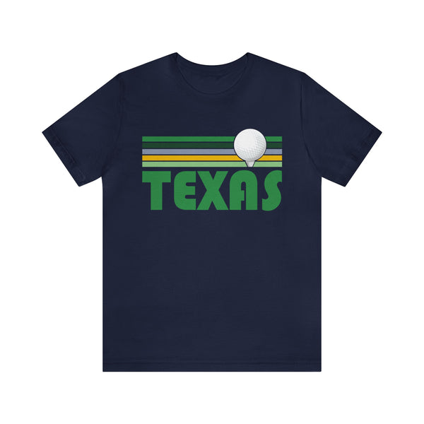 Golf Texas T-Shirt - Retro Golf Unisex Texas Shirt