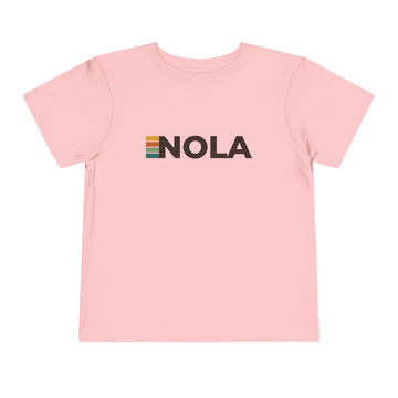 Buy pink New Orleans, Louisiana Toddler Tee - NOLA Kids T Shirt