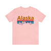 Alaska T-Shirt - Mountain Sunset Unisex Alaska Shirt