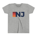 New Jersey Youth Tee - Retro NJ T-Shirt-4