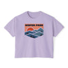 Women's Winter Park, Colorado Boxy Graphic Tee - Slightly Cropped