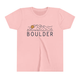 Boulder, Colorado Youth T-Shirt - Kids Boulder Shirt