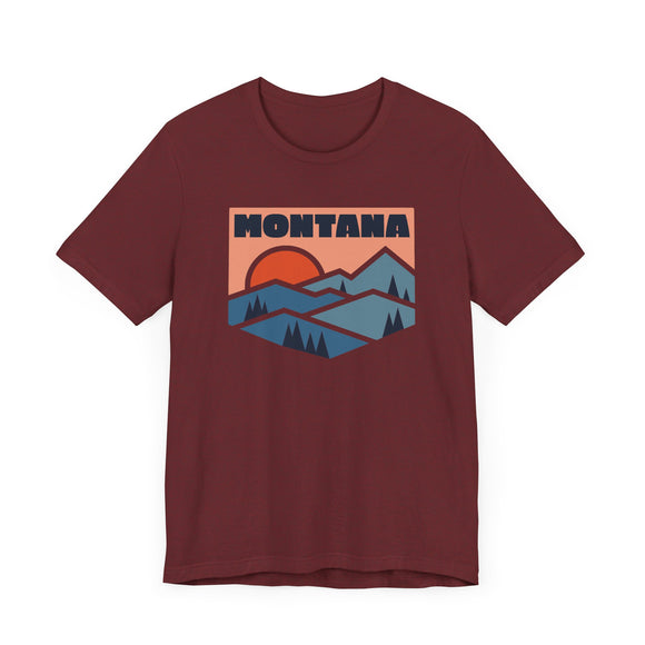 Montana T Shirt - Retro Graphic Montana Tee