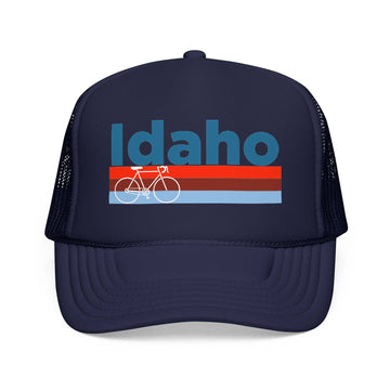 Kids Idaho Trucker Hat Foam Bike - Youth Snapback Cap