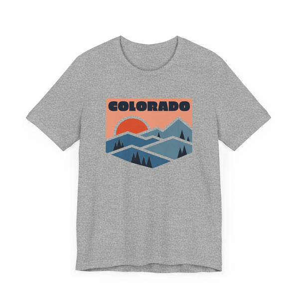 Colorado T Shirt - Retro Graphic Colorado Tee