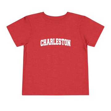 Buy heather-red Charleston, South Carolina Toddler Graphic Tee - Kids Charleston Vacation T-Shirt