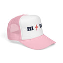 Hawaii Retro Trucker Hat - Lightning Foam Cap-8