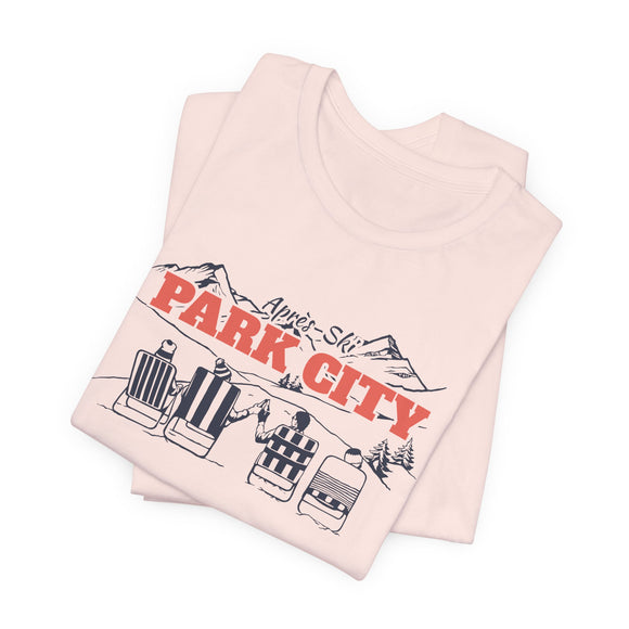 Park City, Utah Après-ski T-Shirt - Vintage Mountain Graphic Tee