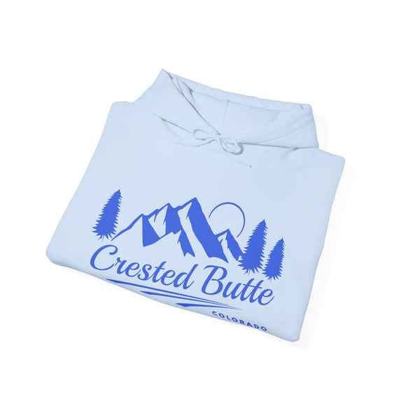 Crested Butte, Colorado Hoodie - Unisex Mountain Crested Butte Hoodie Sweatshirt