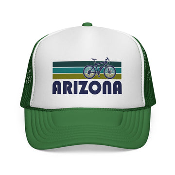 Arizona Retro Bike Trucker Hat - Vintage Style Arizona Cap - 0