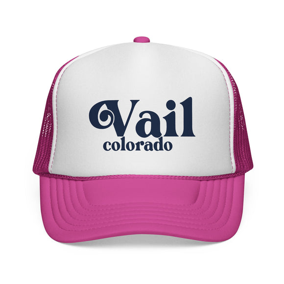 Vail, Colorado Retro Trucker Hat