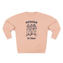 Premium Michigan Ski Babes Sweatshirt-4