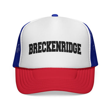Breckenridge, Colorado Collegiate Style Trucker Hat