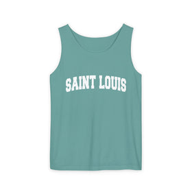 St Louis, Missouri Tank Top Unisex | Comfort Colors - 100% Cotton - 0
