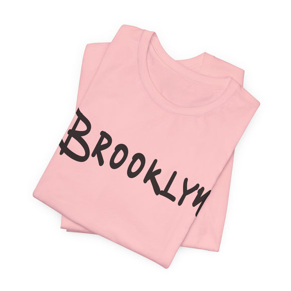 Brooklyn, New York T-Shirt - Graffiti Text 100% Cotton