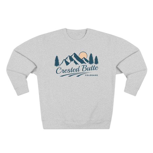 Premium Crested Butte, Colorado Sweatshirt - Unisex Sweatshirt