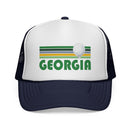 Georgia Retro Golf Trucker Hat-5
