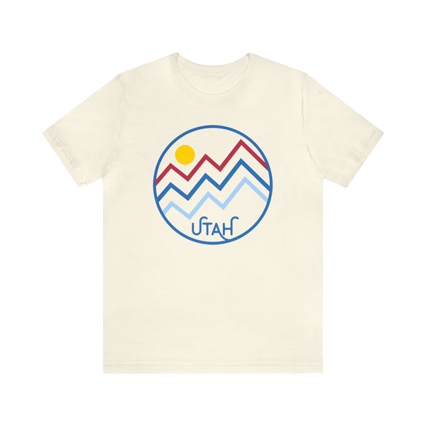 Utah T-Shirt - Retro Mountain Unisex Utah Shirt