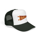Big Bend National Park Pennant Trucker Hat — Vintage Foam Mesh Cap-10
