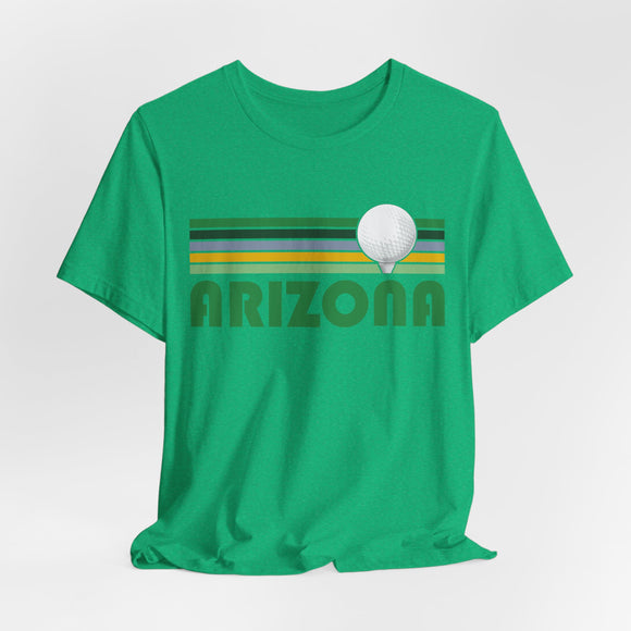 Golf Arizona T-Shirt - Retro Golf Unisex Arizona Shirt