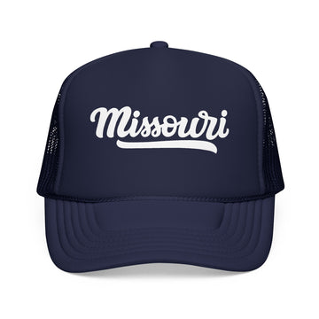 Buy dark-navy Missouri Trucker Hat - Missouri Cap