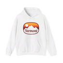 Vermont Hoodie - Retro Ombre Unisex Vermont Hoodie Sweatshirt-4