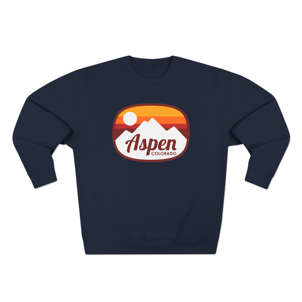 Premium Aspen, Colorado Sweatshirt - Retro Unisex Sweatshirt