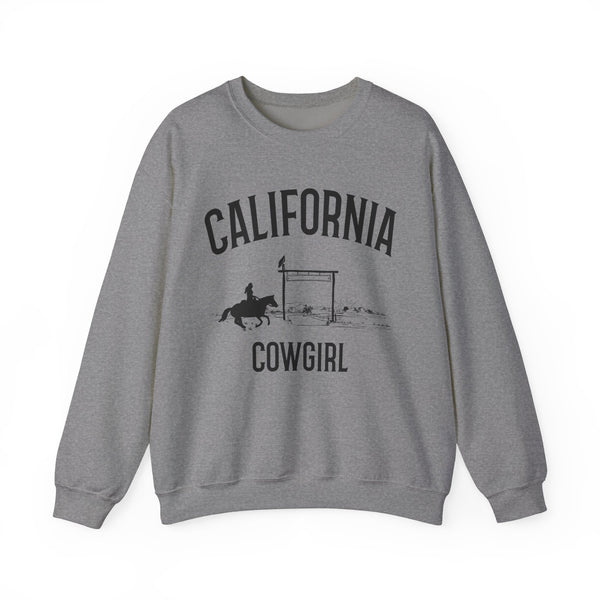 California Sweatshirt - Mountain Cowgirl Graphic Crewneck