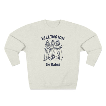 Premium Killington, Vermont Ski Babes Sweatshirt