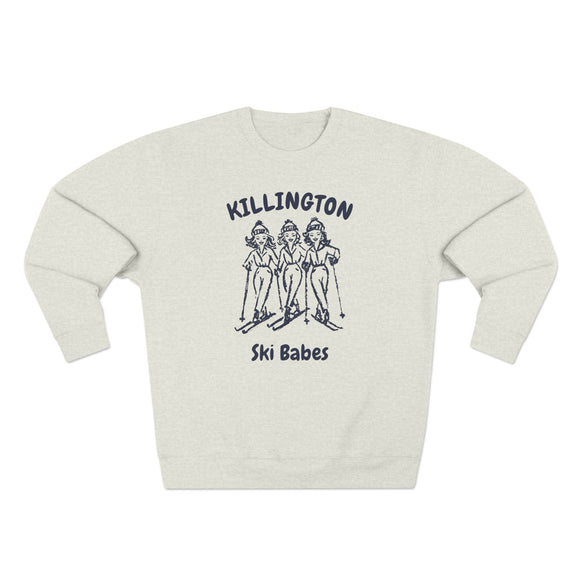 Premium Killington, Vermont Ski Babes Sweatshirt