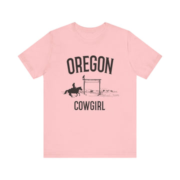 Buy pink Oregon Cowgirl Graphic Tee