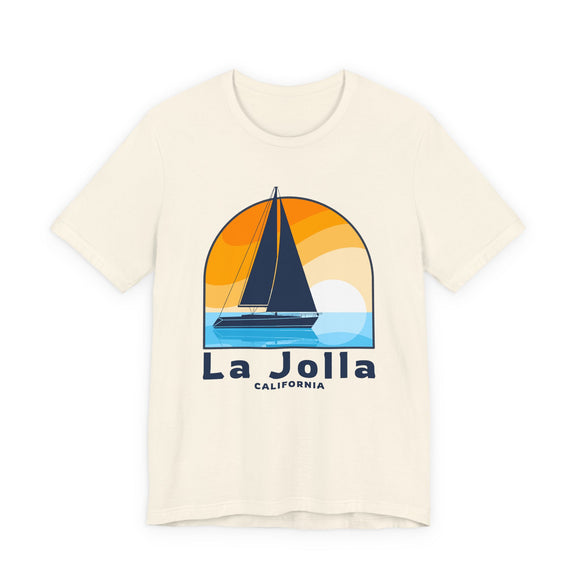 La Jolla, California T Shirt - Sailboat Tee