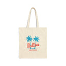 Malibu, California, Cotton Canvas Malibu Tote Bag-1