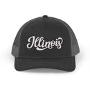 Illinois Snapback Trucker Cap - Embroidered Illinois Hat-1