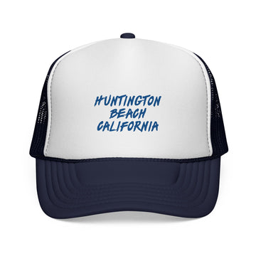 Buy dark-navy Huntington Beach Trucker Cap | California Hat
