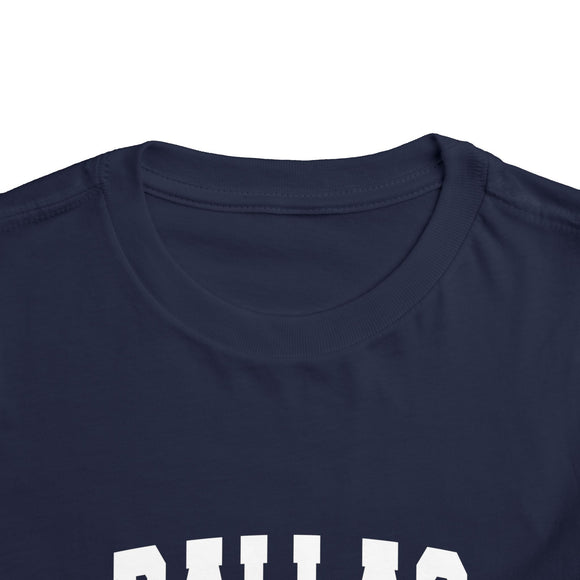 Dallas, Texas Toddler Graphic Tee - Kids Dallas Vacation T-Shirt