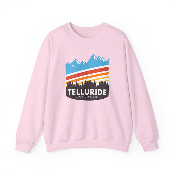 Telluride, Colorado Sweatshirt - Unisex Retro Crewneck Telluride Sweatshirt