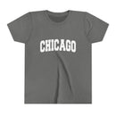 Chicago, Illinois Youth Graphic Tee - Kids Chicago T Shirt-1