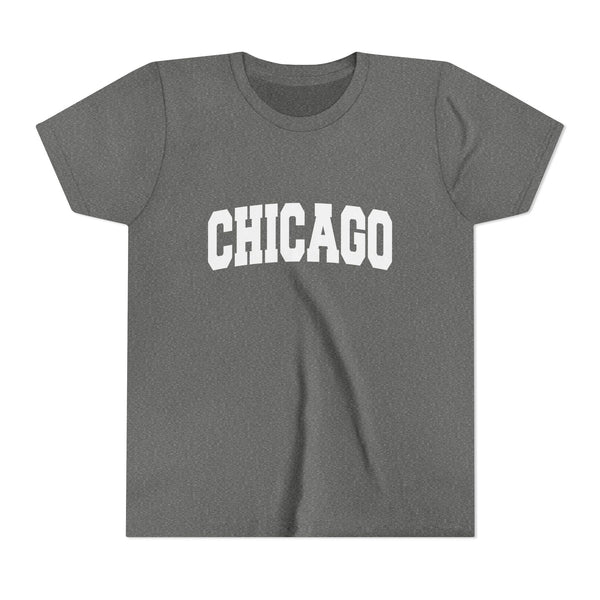 Chicago, Illinois Youth Graphic Tee - Kids Chicago T Shirt
