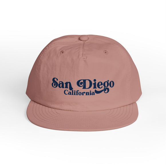 San Diego, California Retro Surf Cap