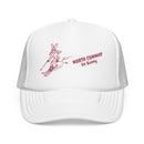 North Conway, New Hampshire Ski Bunny Foam Trucker Hat-8